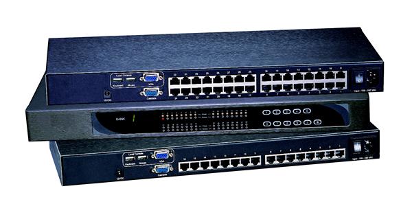 This is a picture of a 1RU KVM Switch 32 port