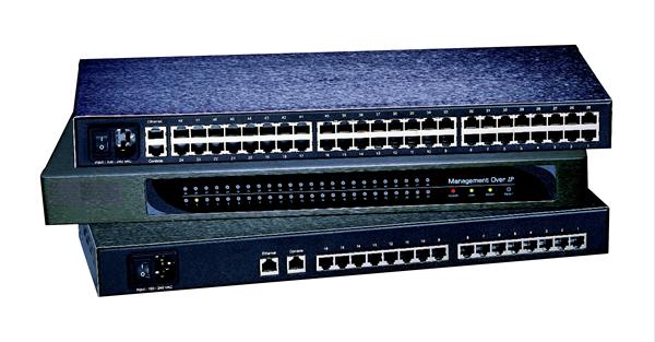 This is a picture of a 1RU Serial Console 48 Port
