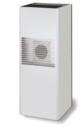 This is a picture of a 4000W side mount air conditioner for a rack cabinet