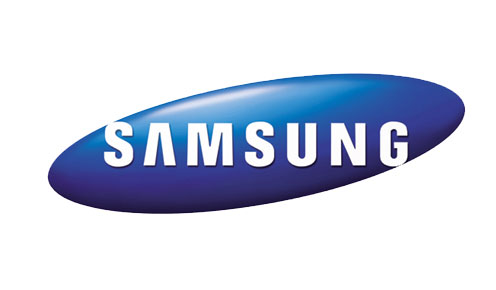 This is a picture of a SAMSUNG logo