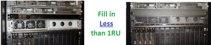 Fill in less than 1RU in space