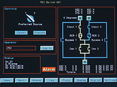 This is a picture of a power protection schematic in a STS